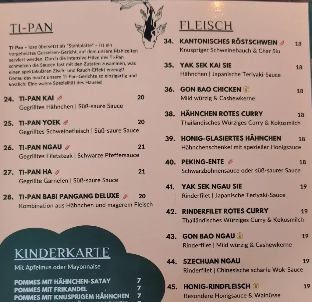 Menü_KO SING | Asian Cuisine_Noordwijk_Bild_2