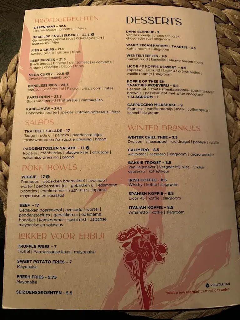 Menu_Bij De Duinen_Noordwijk_image_1