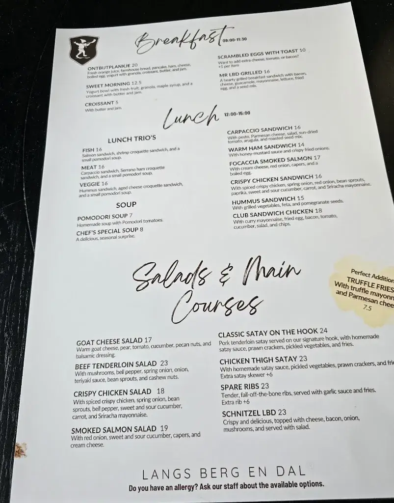 Menu_Langs Berg en Dal_Noordwijk_immagine_4