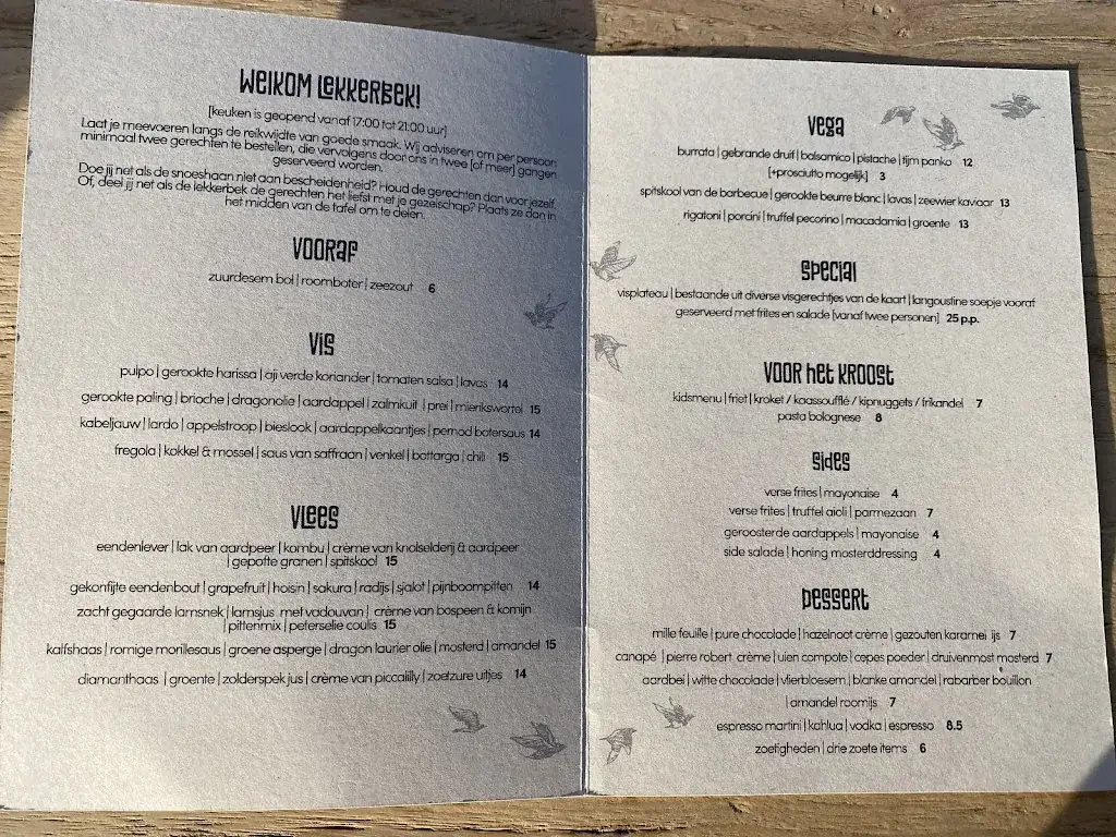 Menü_de Volière_Noordwijkerhout_Bild_4