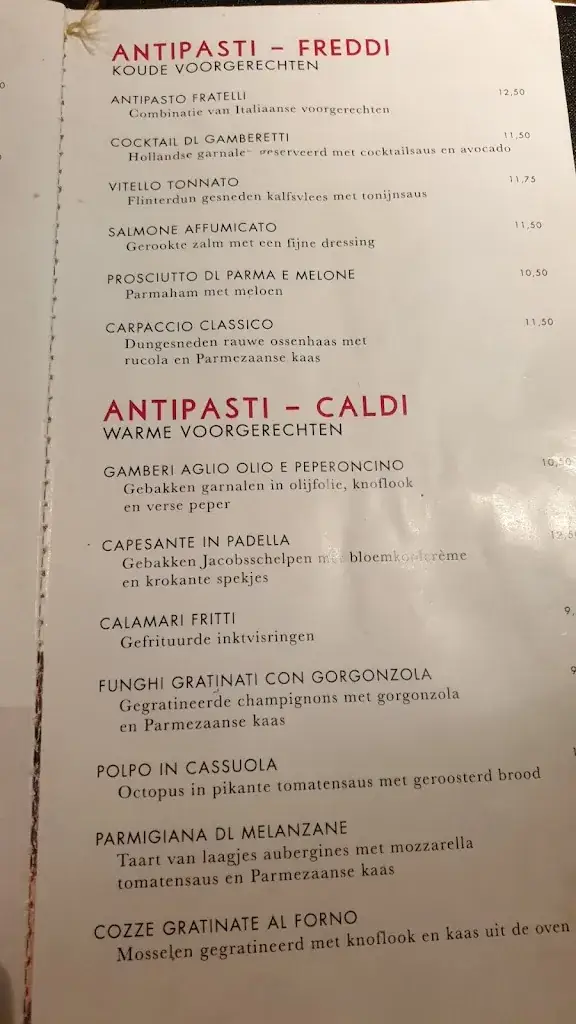 Menu_Fratelli Voorschoten_Voorschoten_image_1