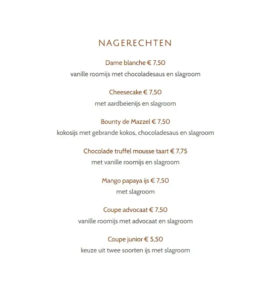 Menu_Grill-Restaurant De Mazzel_Voorschoten_image_3