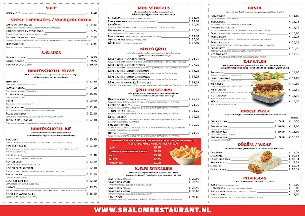 Menu_Grill Restaurant Shalom_Voorschoten_image_2