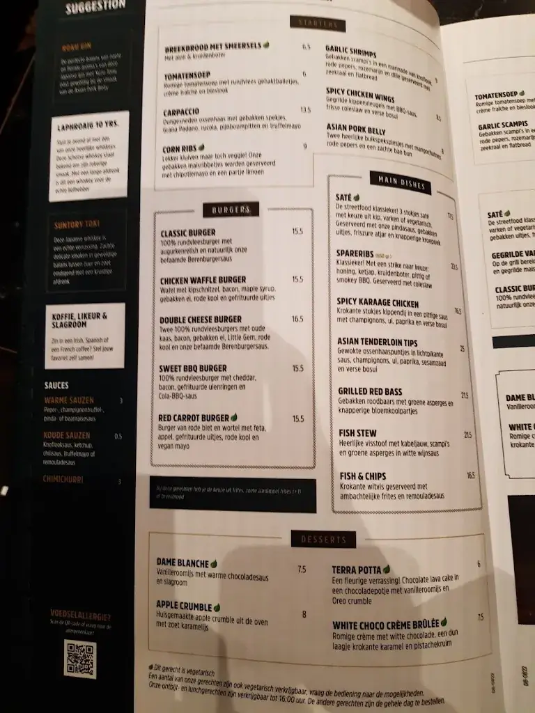 Menu_Restaurant De Beren Rotterdam Alexandrium_Rotterdam_image_4