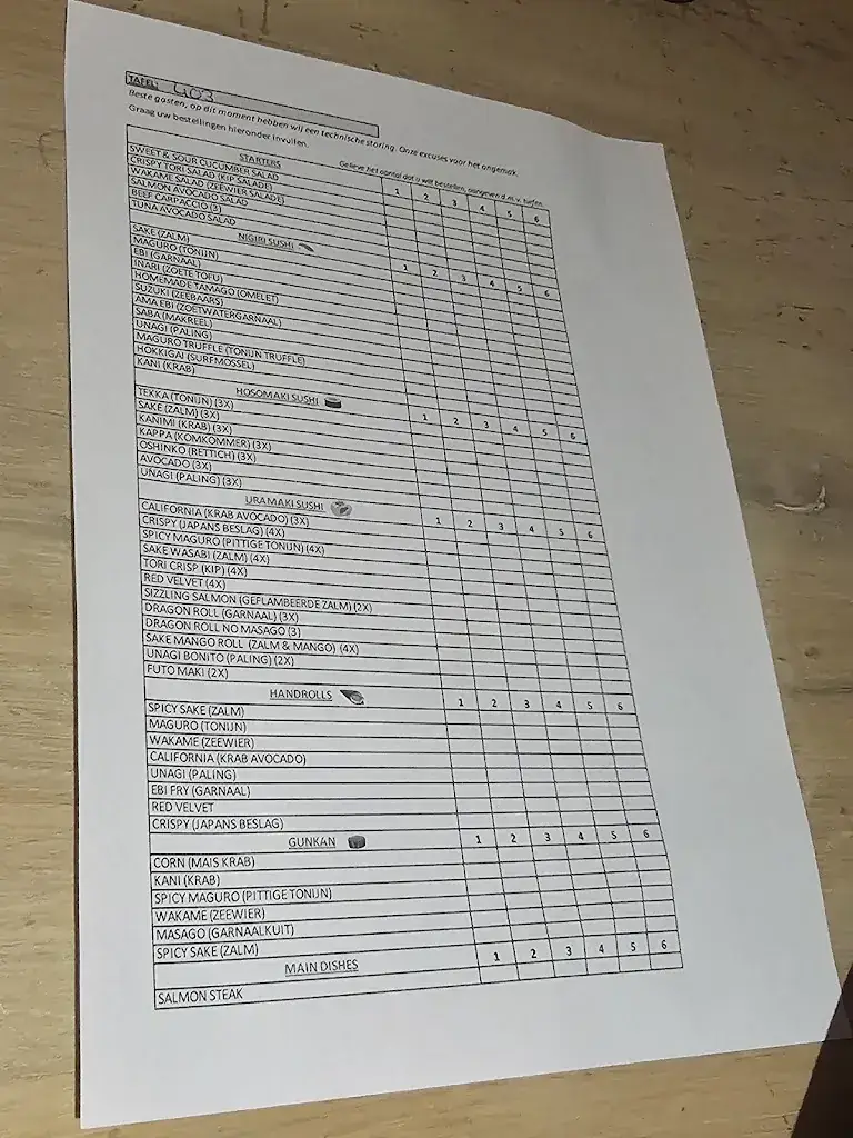 Menu_Shiki Sushi & Lounge_Rotterdam_image_1