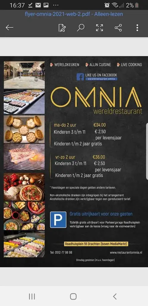 Menu_Wereldrestaurant Omnia_Drachten_image_3