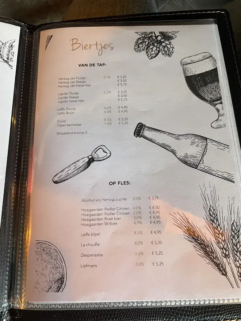 Menu_Eetcafé Boulevard_Rotterdam_image_1