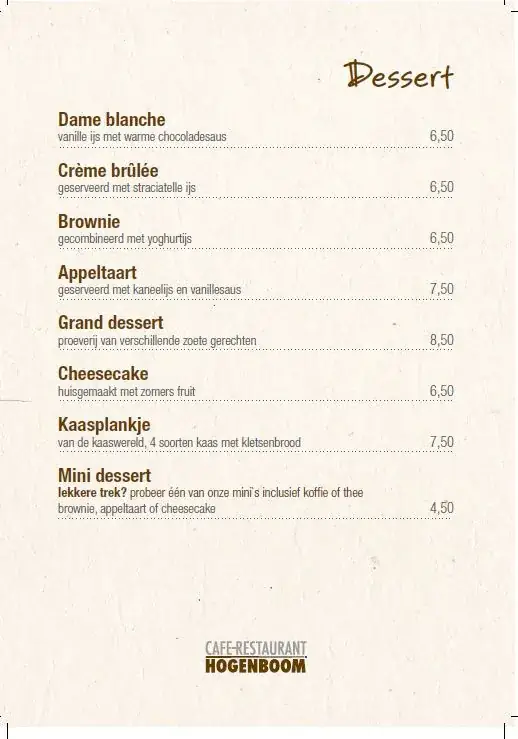 Menu_Café Restaurant Hogenboom_Roelofarendsveen_image_2
