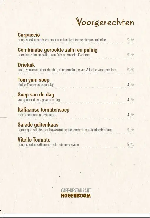 Menu_Café Restaurant Hogenboom_Roelofarendsveen_image_3