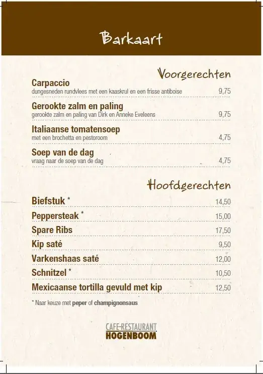 Menu_Café Restaurant Hogenboom_Roelofarendsveen_image_4