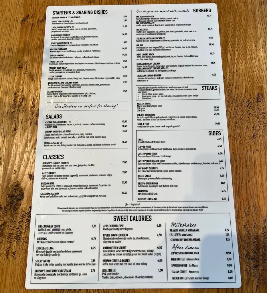 Menu_Hudson Den Haag Zuid_Haag_image_1