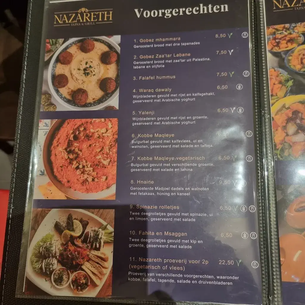 Menu_Nazareth tapa's en grill_Drachten_image_2