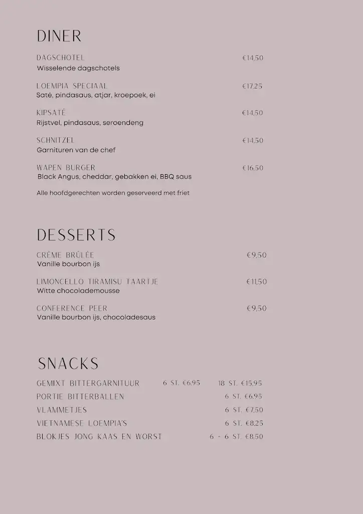Menu_Brasserie Het Wapen van Rhoon_Rhoon_image_1