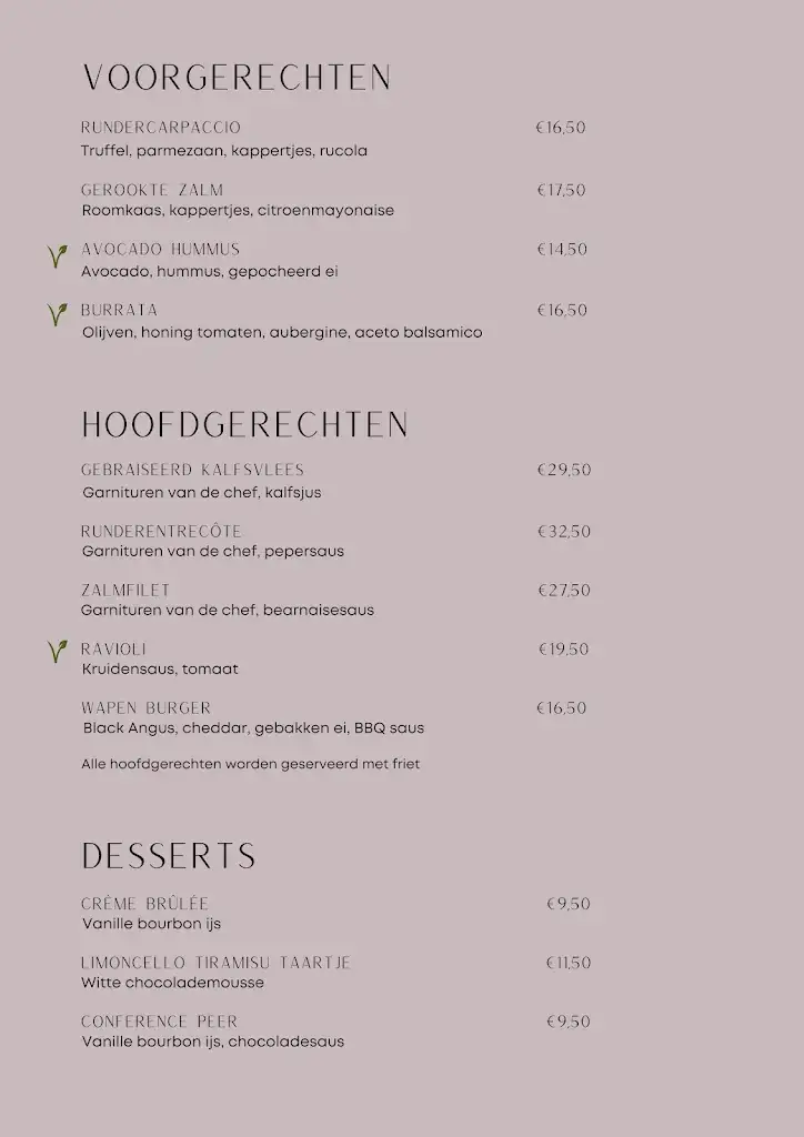 Menu_Brasserie Het Wapen van Rhoon_Rhoon_image_3