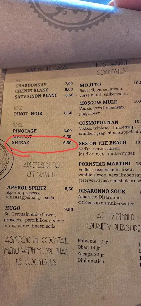 Menu_Steam Scheveningen_Haag_image_1