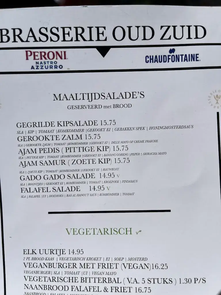 Menu_Brasserie Oud Zuid_Drachten_image_1