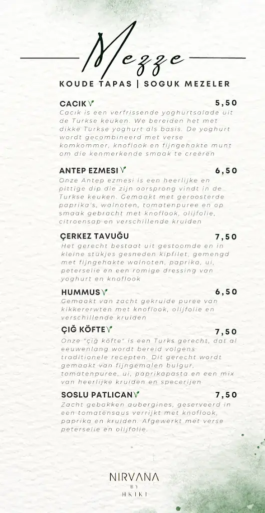 Menu_Nirvana by Hkiki Restaurant_Rotterdam_image_2