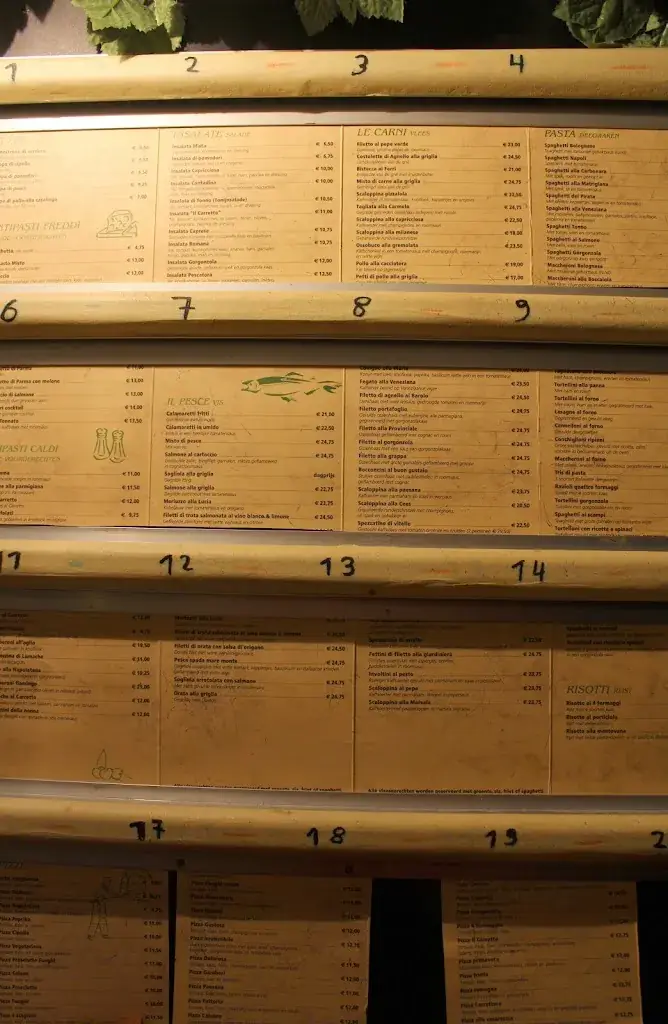 Menu_Pizzeria Spaghetteria Il Carretto_Rotterdam_image_4