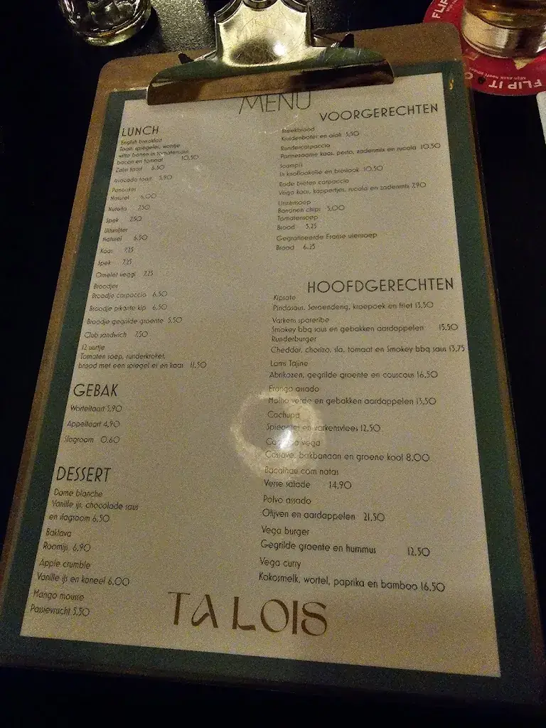 Menu_Restobar Ta Lois_Rotterdam_immagine_4