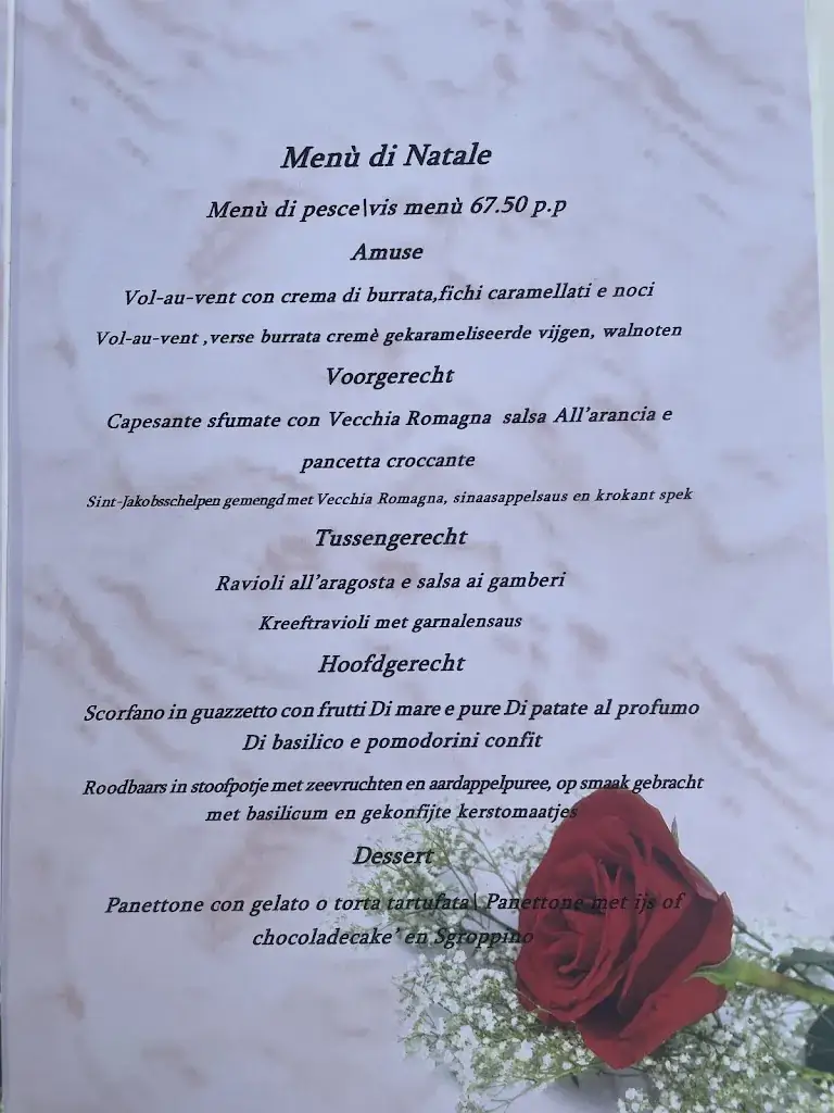 Menu_La Bella Rosa_Schiedam_image_1