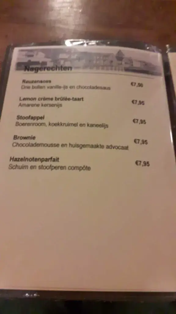 Menu_Brasserie & Restaurant Brocante_Pijnacker_image_2