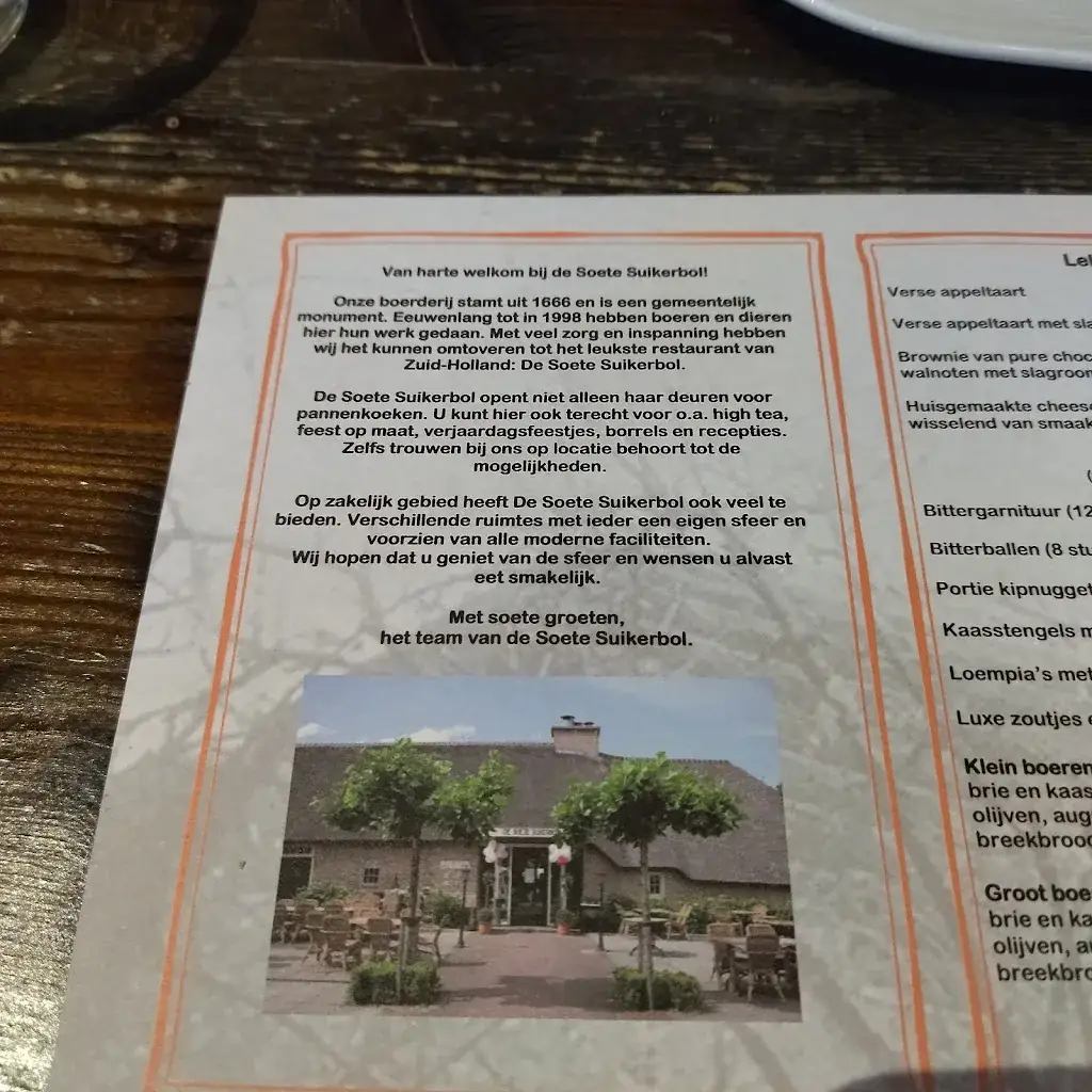 Menu_Pannenkoekenhuis de Soete Suikerbol B.V._Pijnacker_image_2