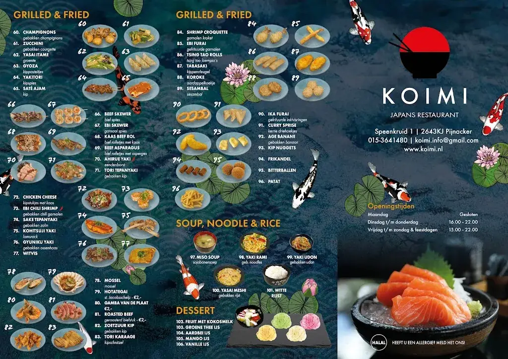 Menu_Koimi Sushi & Grill restaurant_Pijnacker_image_2