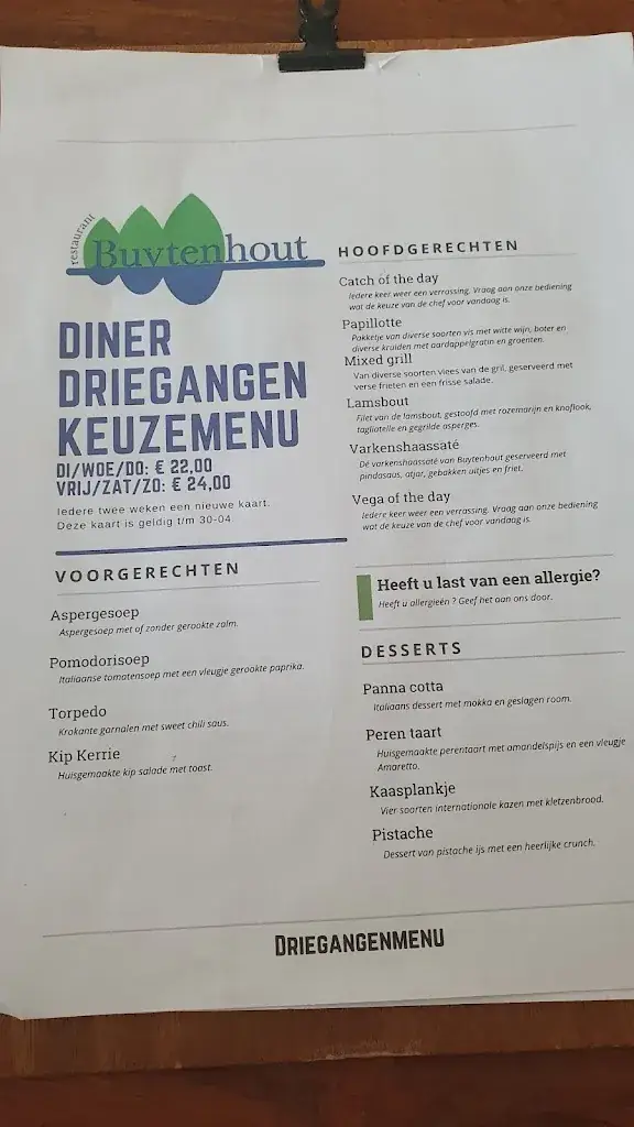 Menu_Restaurant Buytenhout_Nootdorp_image_4