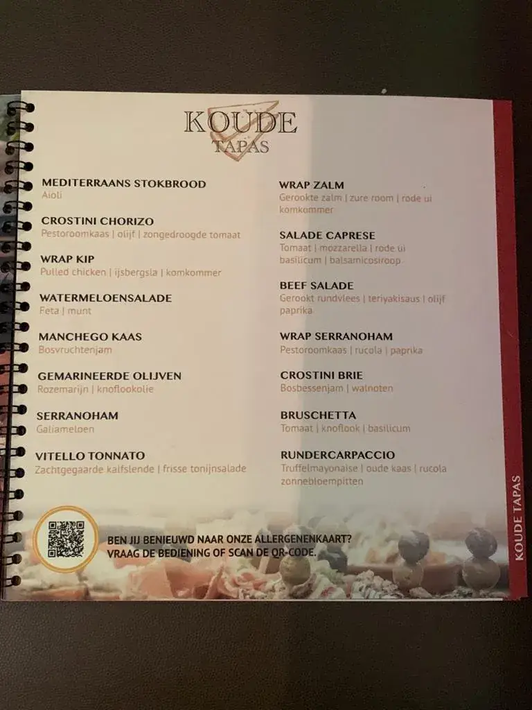 Menu_Pata Negra Drachten - Tapas & meer_Drachten_image_2