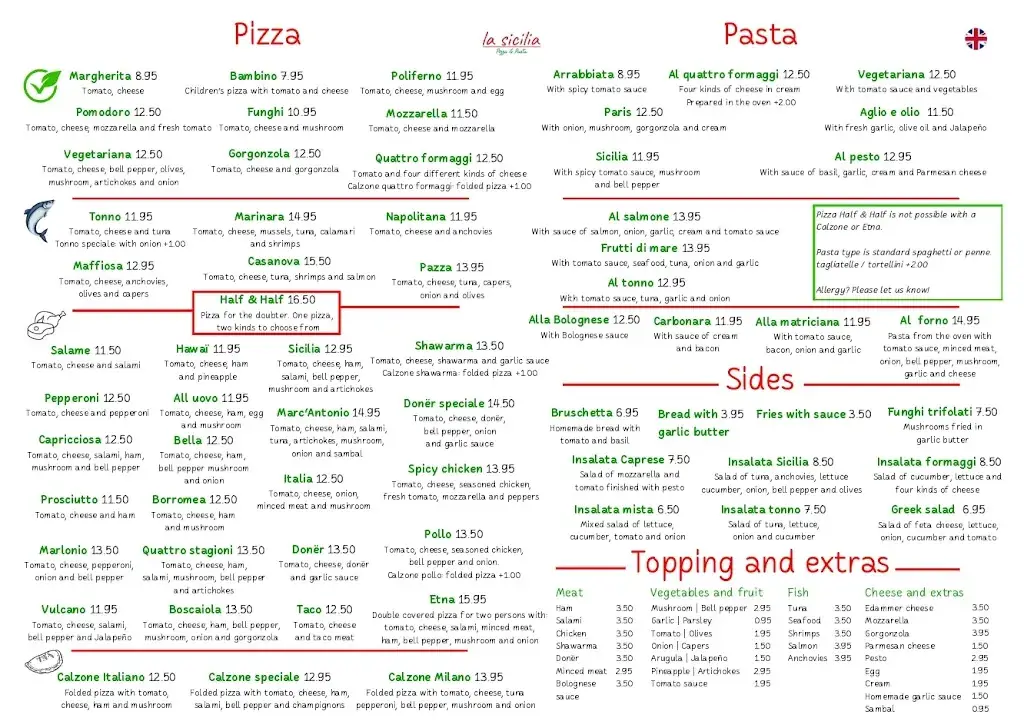 Menu_La Sicilia_Sassenheim_image_2
