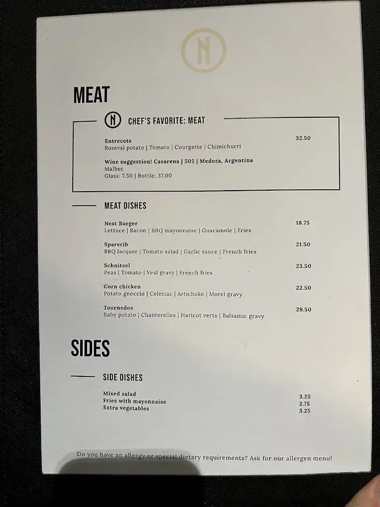 Menu_Restaurant Nest_Sassenheim_image_2