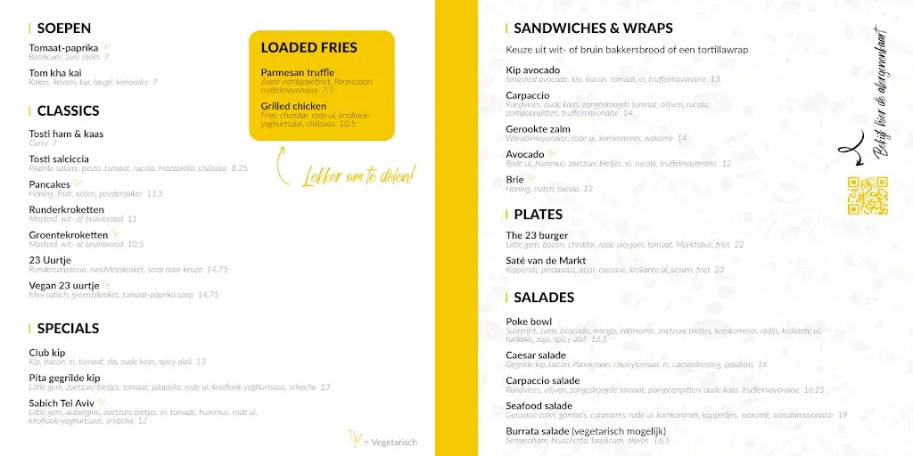 Menu_Markt23 Drachten restaurant - bar_Drachten_image_2