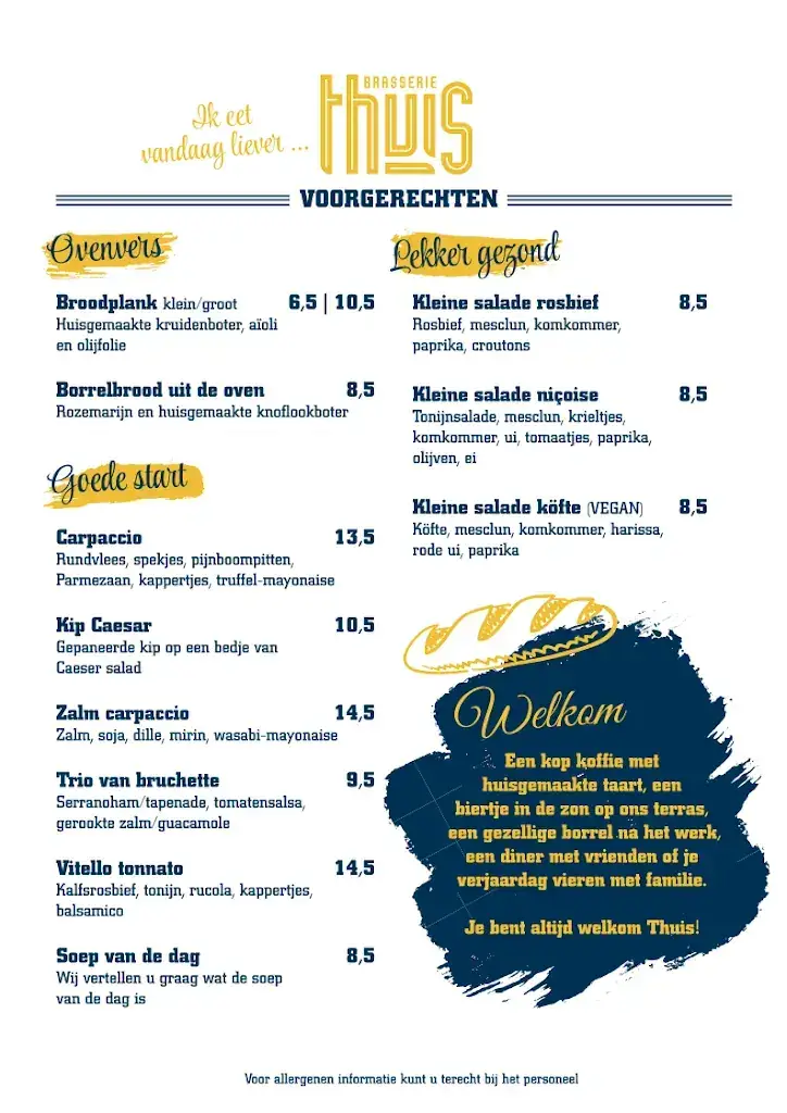 Menu_Brasserie Thuis_Rotterdam_image_1
