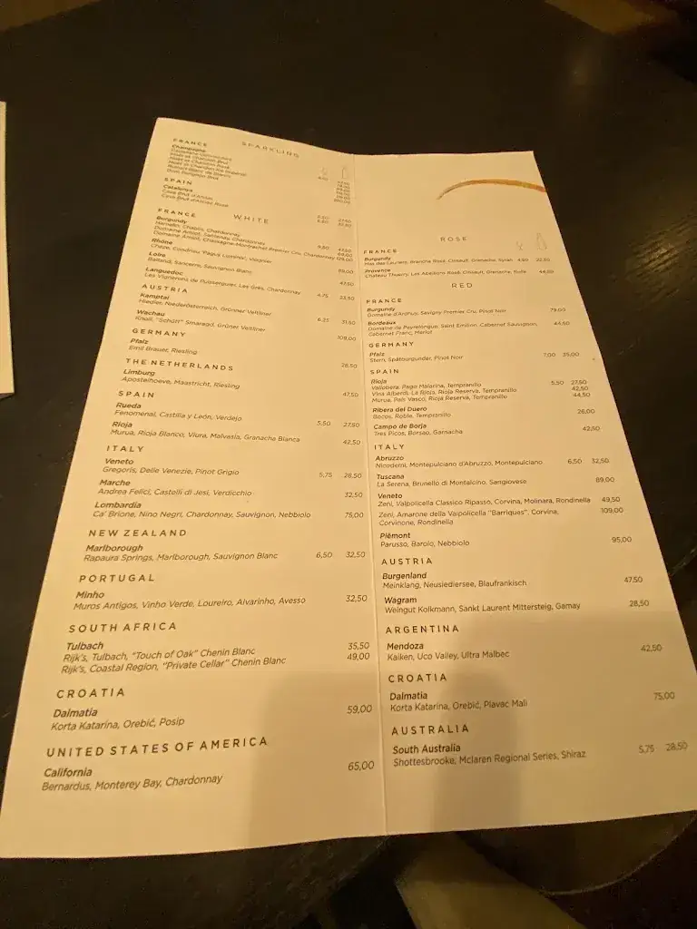 Menu_Restaurant Three_Rotterdam_imagen_1