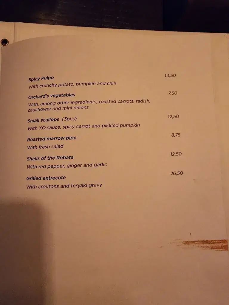 Menu_Restaurant Three_Rotterdam_imagen_3