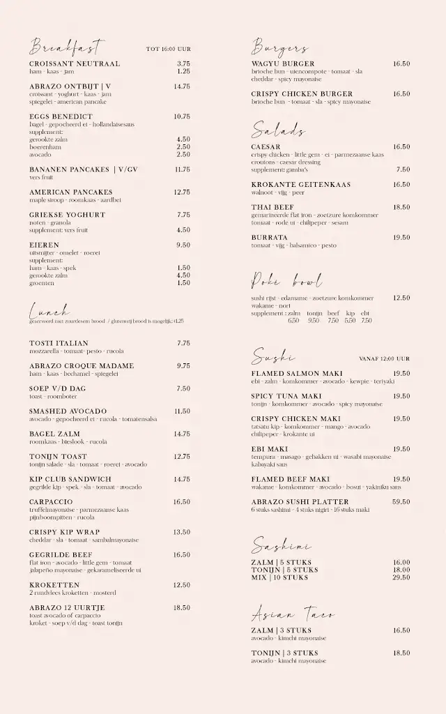 Menu_Abrazo Hillegersberg_Rotterdam_image_2
