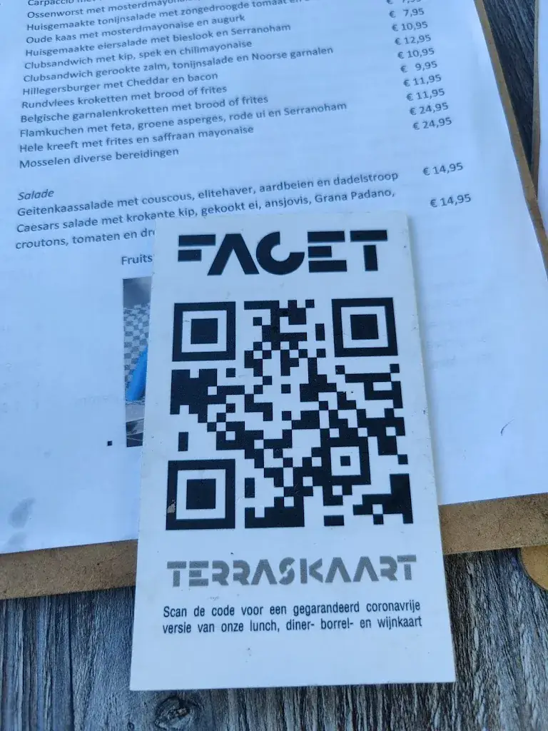 Menu_Facet Eten & Drinken Rotterdam_Rotterdam_image_3