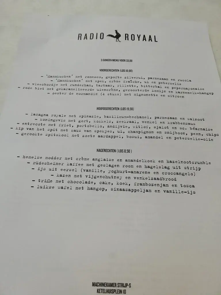 Menu_Radio Royaal_Eindhoven_image_4