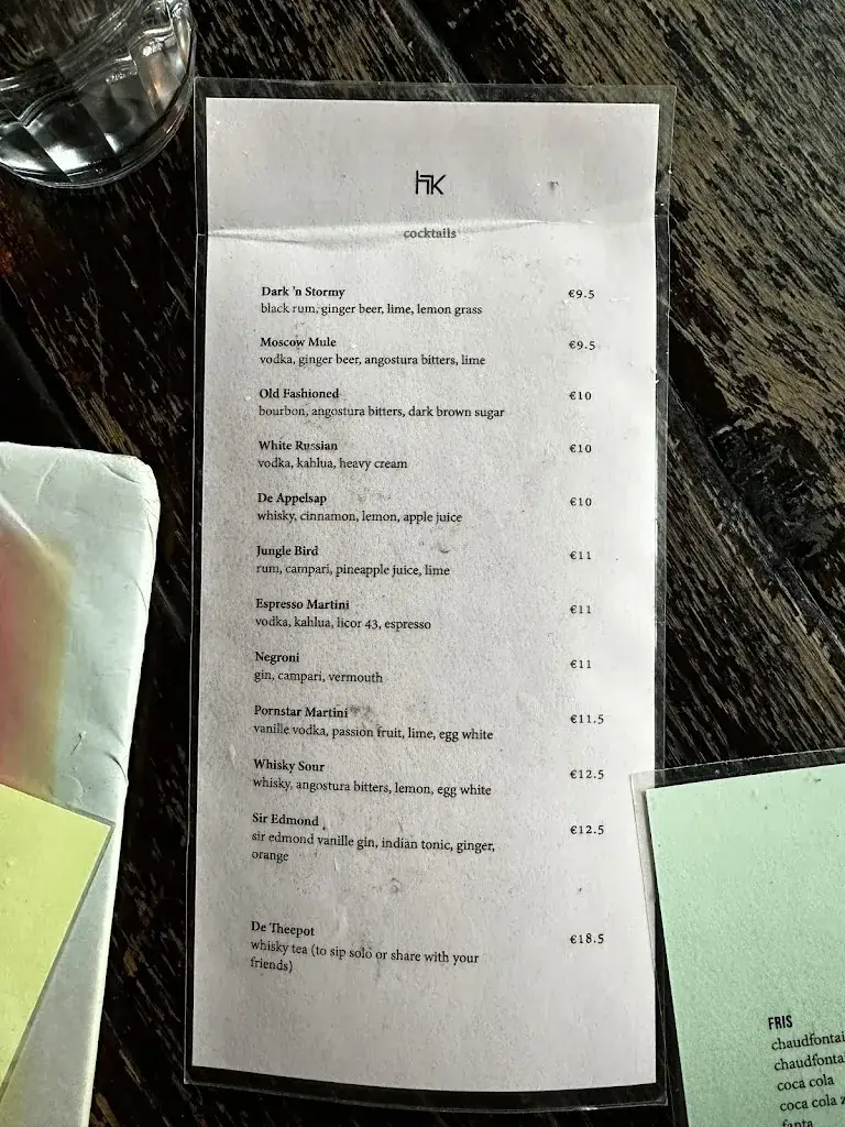 Menu_De Huiskamer Strijp-S_Eindhoven_imagen_4