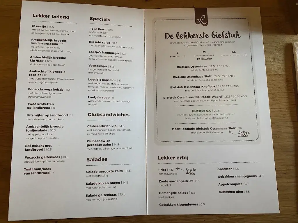 Menu_Loetje Eindhoven_Eindhoven_image_2