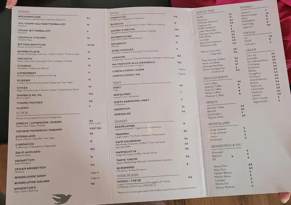 Menu_Bar/Restaurant SEB_Haag_immagine_2