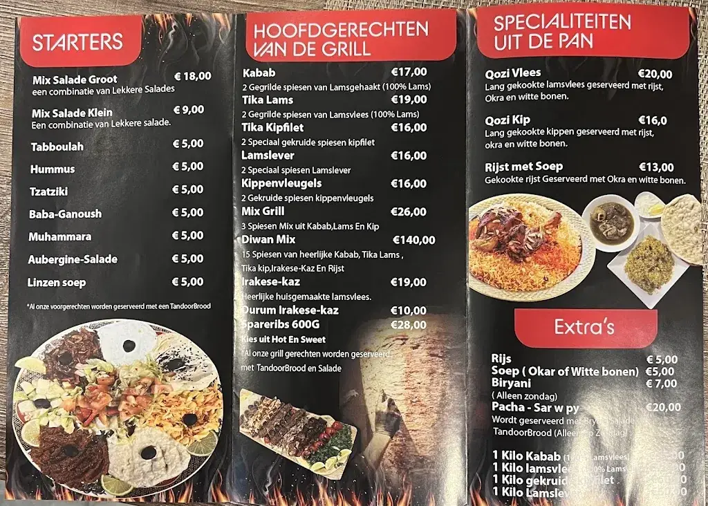 Menu_Diwan Restaurant_Haag_image_1