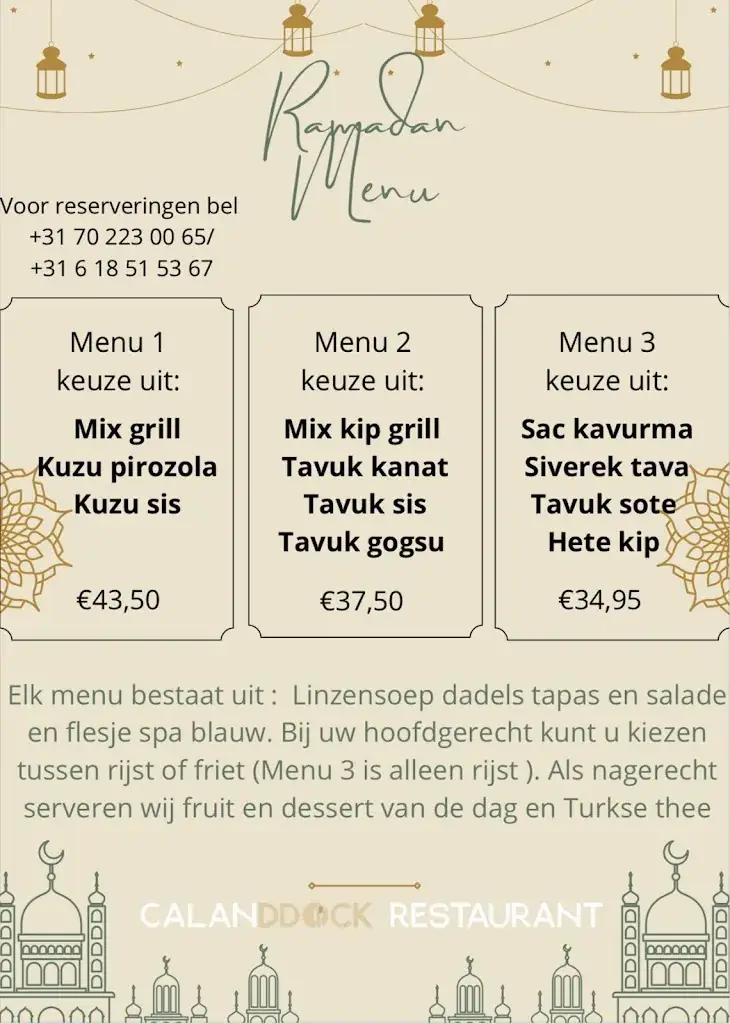 Menu_Calanddock restaurant_Haag_image_1