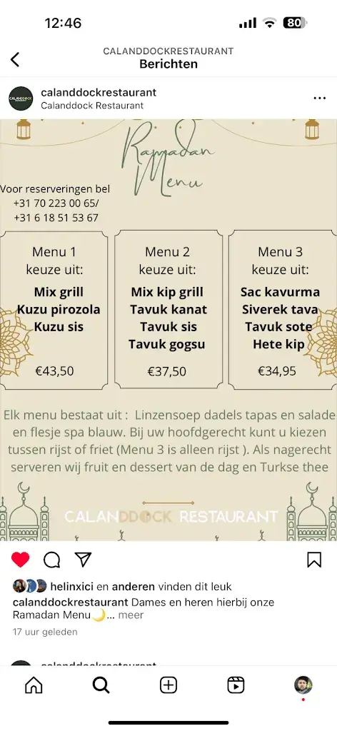 Menu_Calanddock restaurant_Haag_image_2