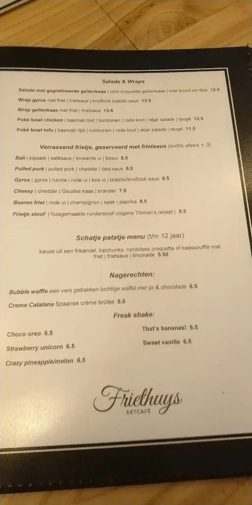 Menu_Restaria Friethuys Drachten_Drachten_image_1