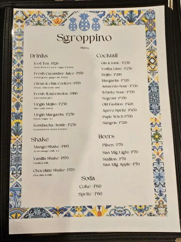 Menu_Sgroppino Ristorante_Haag_image_4