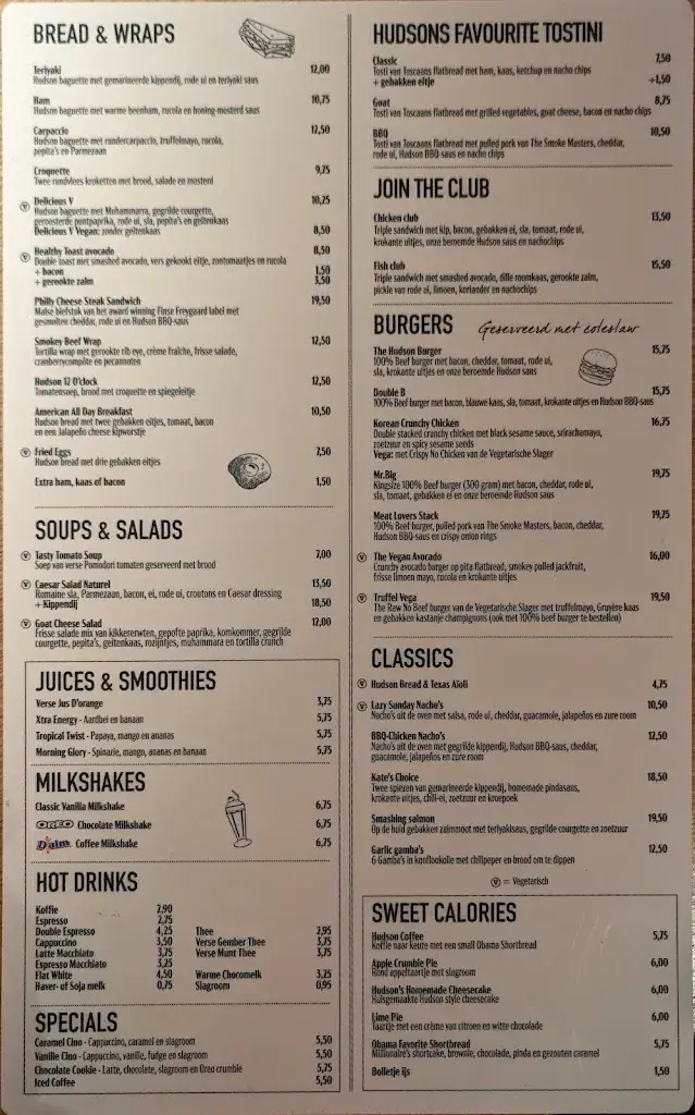 Menu_Restaurant Hudson Den Haag Statenkwartier_Haag_image_1