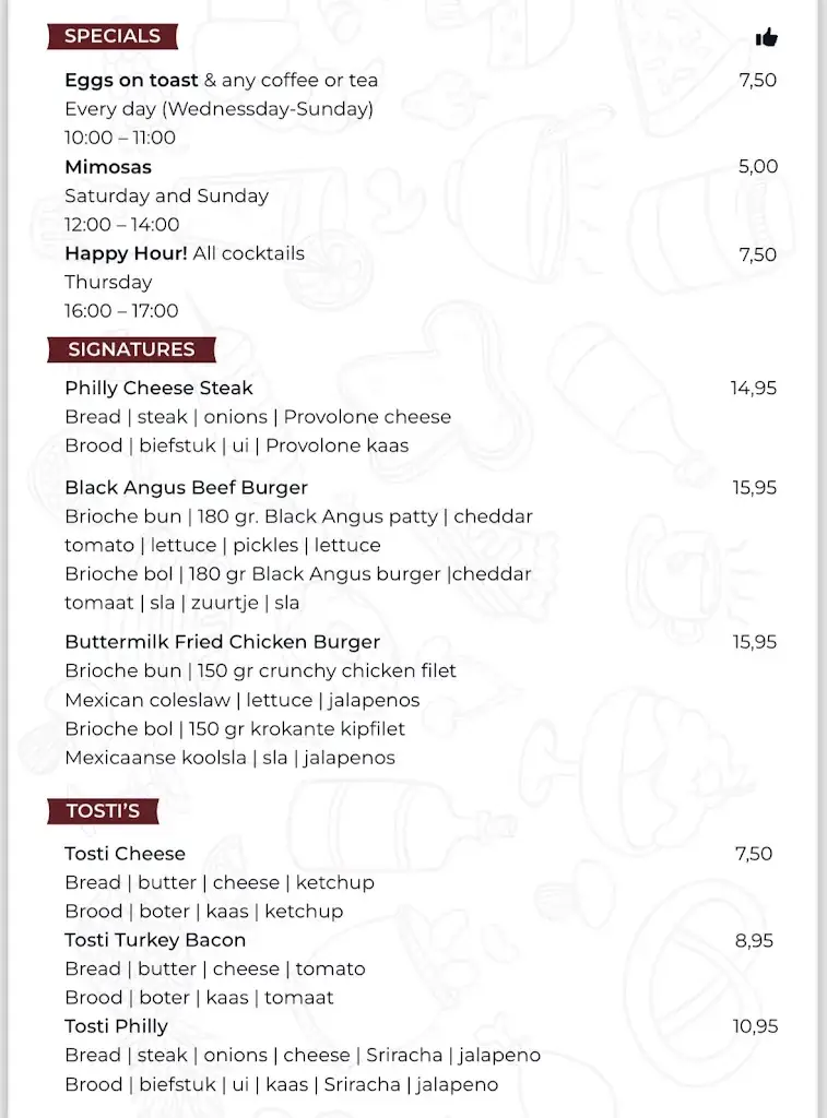 Menu_Fred Brasserie_Haag_image_4