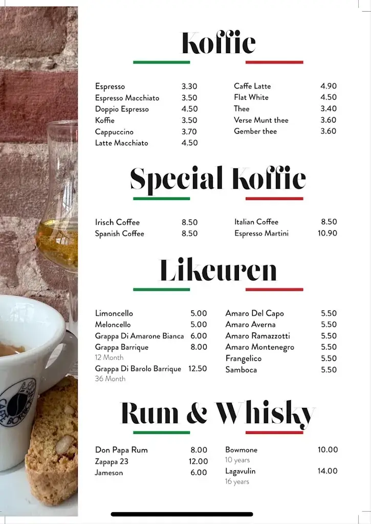 Menu_Il Peperoncino DEN HAAG_Haag_image_3