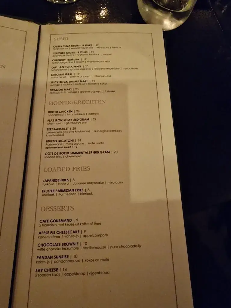 Menu_The Old Jazz_Haag_image_4